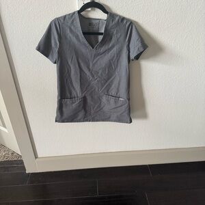 Figs Gray Technical Collection Top
